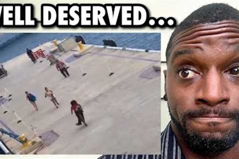Pier-runner Gets What She Deserves For Being Late To Cruise Ship