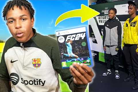 I SAW A FOOTBALL LEGEND WHILST GETTING FC24!