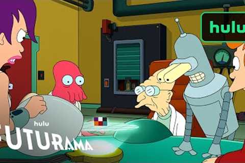 Futurama | New Season: Sneak Peek Episode 10 Simulated Fry &amp; Leela Explore Space Italy | Hulu