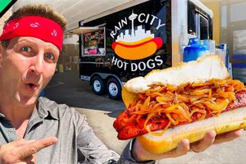 Seattle Food Truck Tour!! West Coasters Lost Their Minds!!