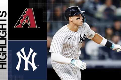 D-backs vs. Yankees Game Highlights (9/22/23) | MLB Highlights