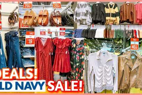 💙OLD NAVY DEALS AND SALE‼️CLOTHING SALE UP TO 50%OFF‼️NEW DRESS TOPS &amp; BOTTOMS‼️SHOP WITH ME❤︎