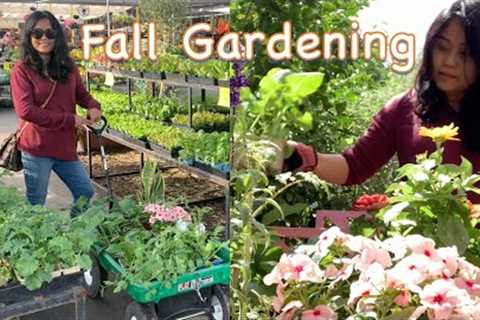 Fall Gardening 2023 | Starting a Fall Garden | Nursery Tour and Plant Haul | Weekend Gardening #8