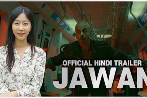 (SUB)Korean Actor &amp; Actress React to JAWAN Official Hindi Trailer | Shah Rukh Khan | Atlee