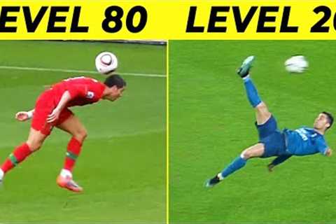 Cristiano Ronaldo Crazy Goals from Level 1 to Level 100