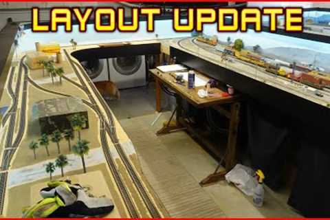 Layout Update | I'm BACK! Lets get some trains running