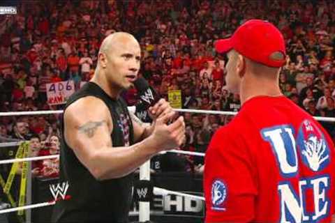 SmackDown: John Cena Calls Out The Rock on Raw