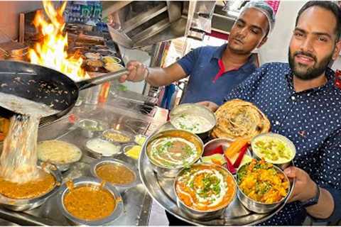 Pro 185/- Punjab's Heavy Demanded Desi Ghee Thali | Street Food India