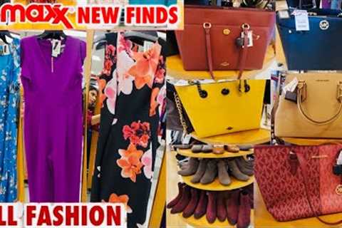 ❤️TJMAXX NEW FINDS | FALL FASHION DESIGNER HANDBAGS, SHOES &amp; DRESS FOR LESS | SHOP WITH ME