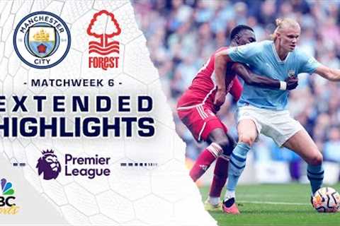 Manchester City v. Nottingham Forest | PREMIER LEAGUE HIGHLIGHTS | 9/23/2023 | NBC Sports