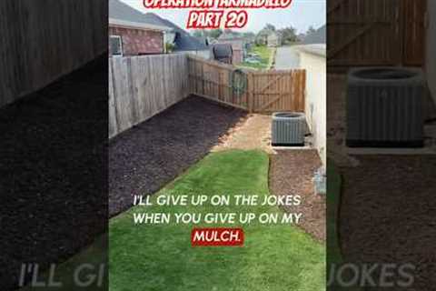 Joke’s on me.🥲😔#lawncare #youtube #shorts #funny