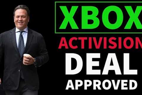 Microsoft Activision Deal Gets Approved | Xbox UK Deal Update | Microsoft Activision Deal