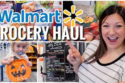 WALMART WEEKLY GROCERY HAUL | SHOP WITH ME | GROCERY HAUL AND MEAL PLAN
