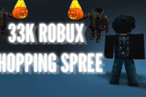 33K ROBUX SHOPPING SPREE (BUYING HEADLESS)