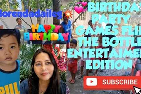 💞Birthday party #games #Flip the bottle  entertaiment edition.@florenda daileg 💥