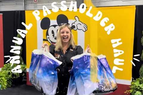 Walt Disney World Annual Passholder Exclusive Shopping Event Haul