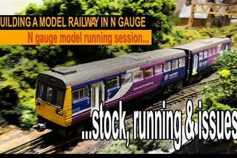 STOCK UPDATE, TRAINS RUNNING &amp; few track issues.