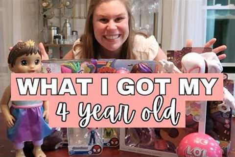 4 YEAR OLD GIFT IDEAS - BIRTHDAY GIFTS FOR 4 YEAR OLD