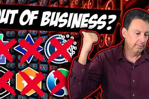 Are These 5 Bitcoin Miners GOING OUT OF BUSINESS?!