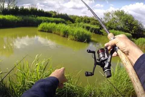 Float Fishing a TINY LAKE