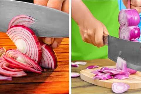 How To Peel And Cut Fruits And Vegetables Like a Pro🔪🍎🥕