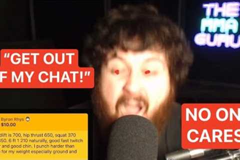 The MMA Guru BRUTALLY ROASTS &amp; DESTROYS An MMA Fighter In Chat for CONSTANTLY BRAGGING About..