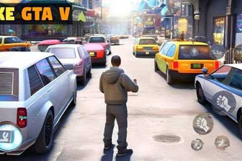 TOP 10 Best Open World Games like GTA 5 RP for Android &amp; iOS | High Graphics Games