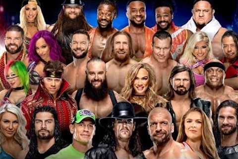 WWE Superstars Then and Now
