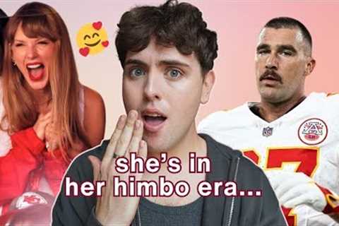 we NEED to talk about travis kelce + taylor swift 🆘😱🚨