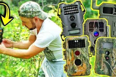 We Put TWENTY Trail Cameras For DEER And Caught THIS!