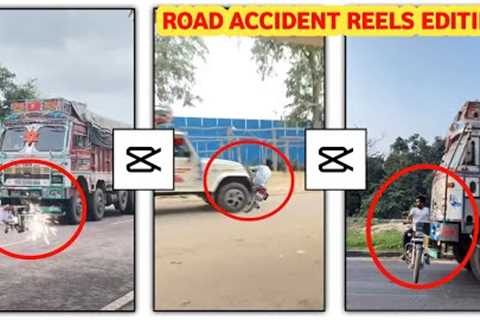 Road Accident Video Kaise Banaye | Truck Accident Reels Editing | Truck Accident VFX Video Editing