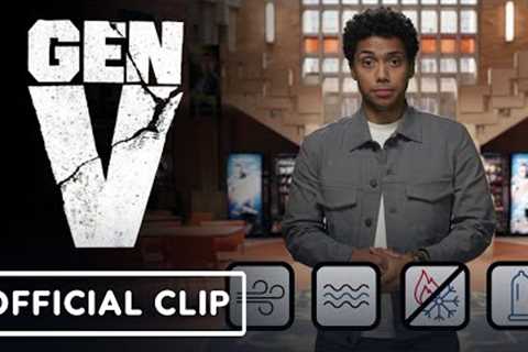 Gen V - Exclusive Official Safe Supe Sex PSA Clip (2023) Chance Perdomo | State of Streaming