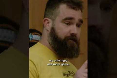 This is the Super Bowl of speeches. | Kelce