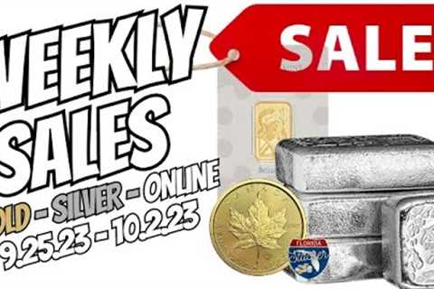 Best Place to Buy Gold and Silver Online? Weekly Sales