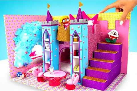 DIY House For Princess Peach From Cardboard 🏰