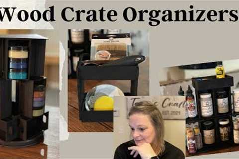 MUST SEE!!! Organization DIY's | Dollar Tree Crate DIY's | Wood Crate Organization Ideas