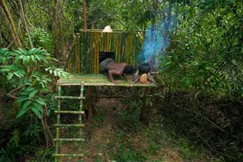 How To Build a Bamboo Tree House by Ancient Skills