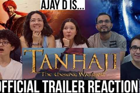 TANHAJI: THE UNSUNG WARRIOR TRAILER REACTION!! | MaJeliv Reactions | Ajay Devgn is Tanhajji