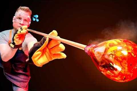 GLASS BLOWING is Insanely HARD!!