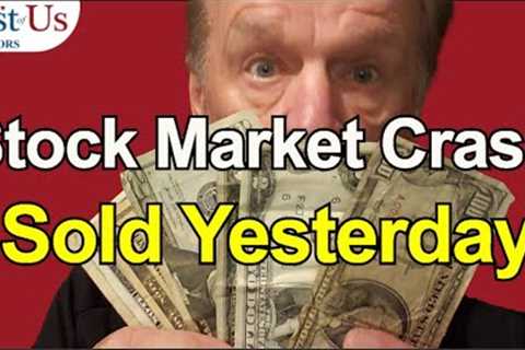 Stock Market Is Screaming Sell - Sell What?