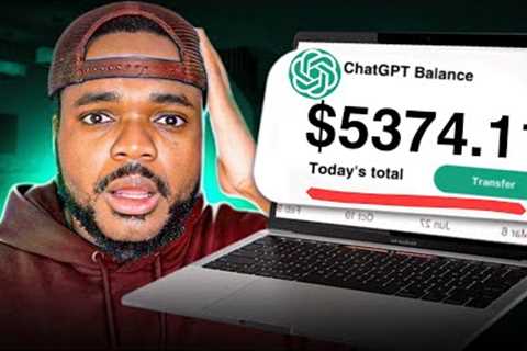 EASY ChatGPT AI BOT Side Hustle To Make Money Online 2023