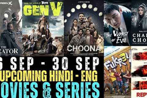 Upcoming Movies &amp; Web Series September 2023 | Netflix September 2023 New OTT Release Movies..