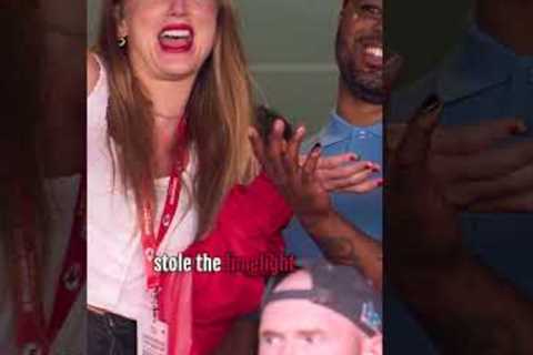 Taylor Swift stole the spotlight from Brittany Mahomes. #TaylorSwift#Mahomes#TravisKelce