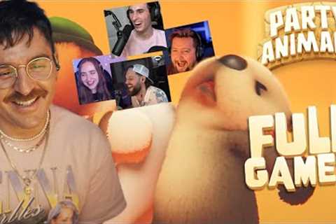 this might be the funniest party game with friends | Party Animals full games