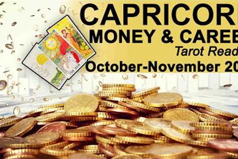 CAPRICORN MONEY &amp; CAREER  NEW MONEY, MAJOR TRANSITION &amp; RECOVERY October - November 2023..