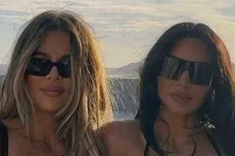 Kim and Khloe Kardashian Reveal They Never Had Beer Before Cabo Trip