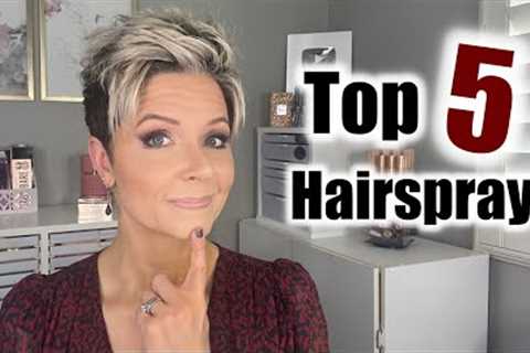 Top 5 Hairsprays | I Finally Found the ONE!