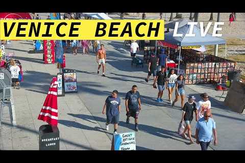 🔴 Venice Beach Live Camera · Los Angeles Live Stream · presented by the Venice V Hotel
