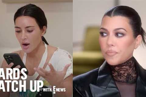 Kourt calls Kim a NARCISSIST and Khloé still living with Tristan? | Kardashians Recap With E! News