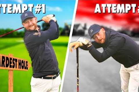 I Played The HARDEST HOLE In Scotland 18 Times! (Brutal)